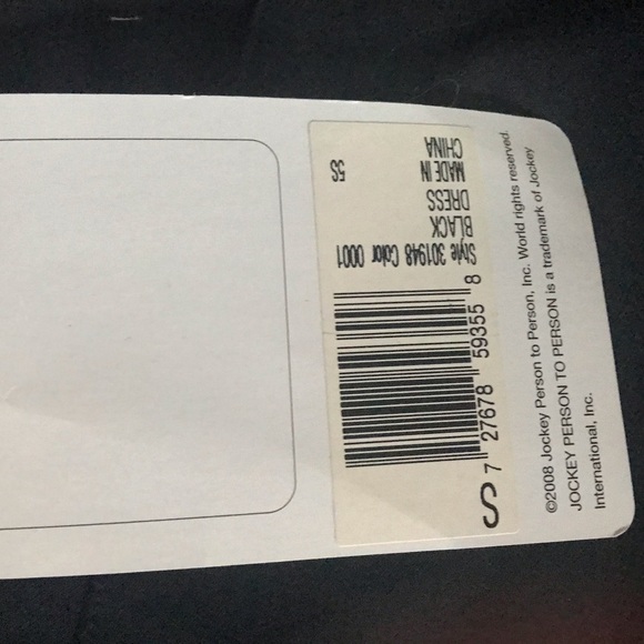 NWT Jockey Jumper Styled Sleeveless Dress - Size Small - Picture 4 of 12